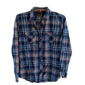 Bit & Bridle Plaid Shirt, M